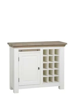 Wijnkast Parma - Wit - Loft24.nl