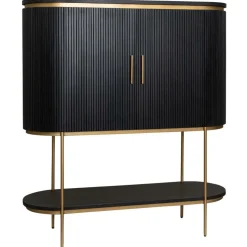 Wijnkast Rivello Mangohout 150 x 135 cm - Loft24.nl