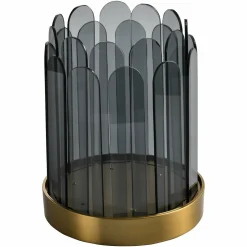 Windlicht Daisey klein (Smoke) - Loft24.nl