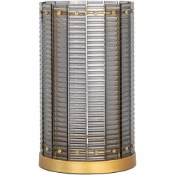 Windlicht Daylin groot (Smoke) - Loft24.nl