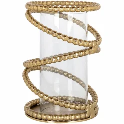 Windlicht Jaden klein (Brushed Gold) - Loft24.nl