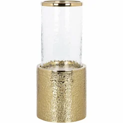 Windlicht Marlou klein (Gold) - Loft24.nl