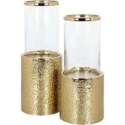 Windlicht Marlou klein (Gold) - Loft24.nl