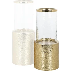 Windlicht Marlou klein (Gold) - Loft24.nl