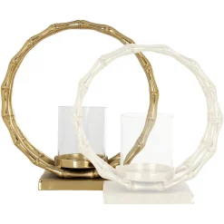 Windlicht Merlyn groot (Gold) - Loft24.nl