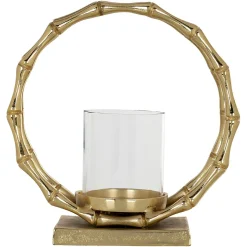 Windlicht Merlyn klein (Gold) - Loft24.nl