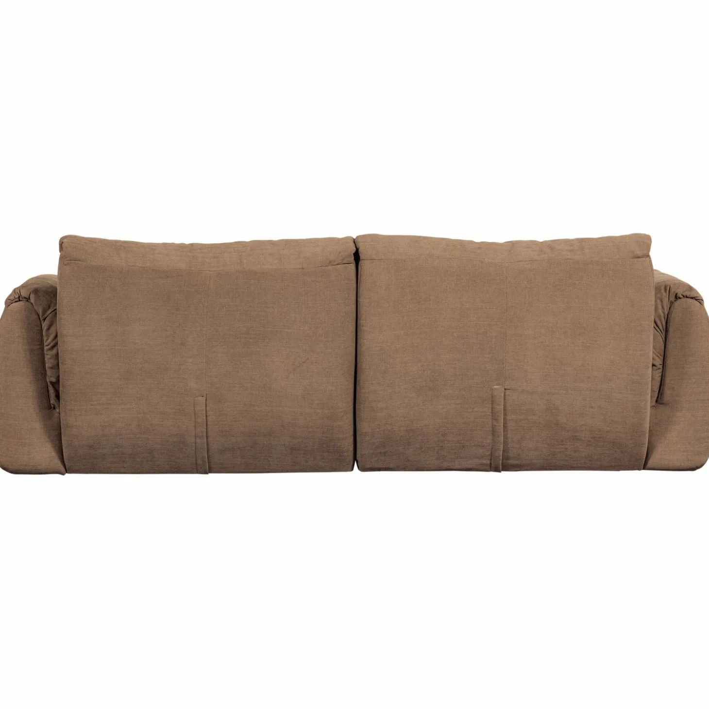 2-zits Bank Baggy Geweven chenille - Bruin - Loft24.nl