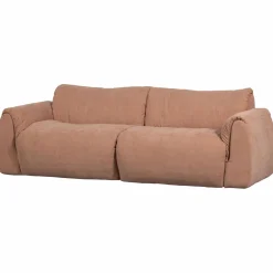 2-zits Bank Baggy Geweven chenille - Oud Roze - Loft24.nl