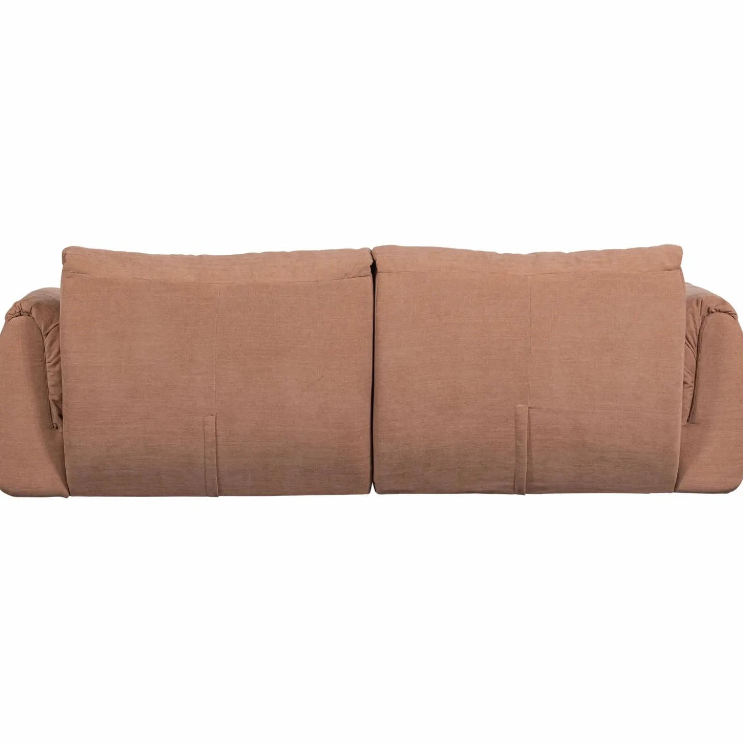 2-zits Bank Baggy Geweven chenille - Oud Roze - Loft24.nl