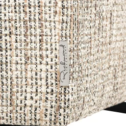 3-zits Bank Hoxton Chenille - Naturel - Loft24.nl
