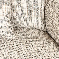 3-zits Bank Hoxton Chenille - Naturel - Loft24.nl