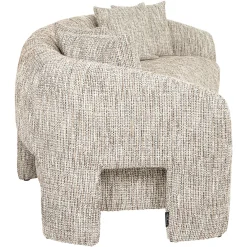 3-zits Bank Milania Chenille - Naturel - Loft24.nl