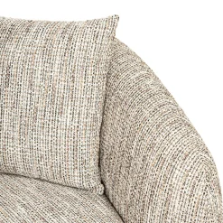 3-zits Bank Milania Chenille - Naturel - Loft24.nl