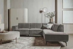 2,5-zits Hoekbank Leeds - Bruin (Rechts) - Loft24.nl