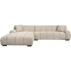 3-zits Loungebank Hazel Links Be Trendy - Naturel - Loft24.nl