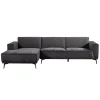 2,5-zits Loungebank Leeds - Blauw (Lounge Links) - Loft24.nl