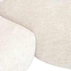3-zits Loungebank Loyd Chenille - Crème - Loft24.nl