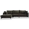 2,5-zits Loungebank Nottingham Velvet - Olijfgroen (Lounge Links) - Loft24.nl
