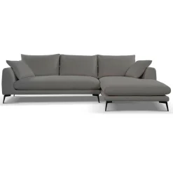 2,5-zits Loungebank Nottingham - Taupe (Lounge Rechts) - Loft24.nl