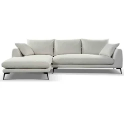 2,5-zits Loungebank Nottingham - Ivory (Lounge Links) - Loft24.nl