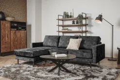 2,5-zits Lounge/Hoekbank Cambridge - Antraciet - Loft24.nl