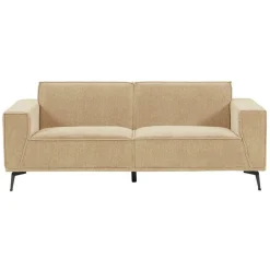 3-zits Rechte Bank Leeds - Beige - Loft24.nl