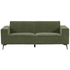 3-zits Rechte Bank Leeds - Groen - Loft24.nl