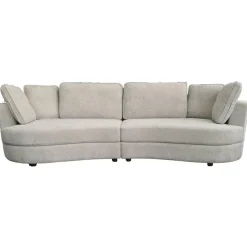 3-zits Rechte Bank Sunderland - Ivory - Loft24.nl