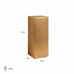 Zuil Josper 90cm hoog kleur Goud - Loft24.nl