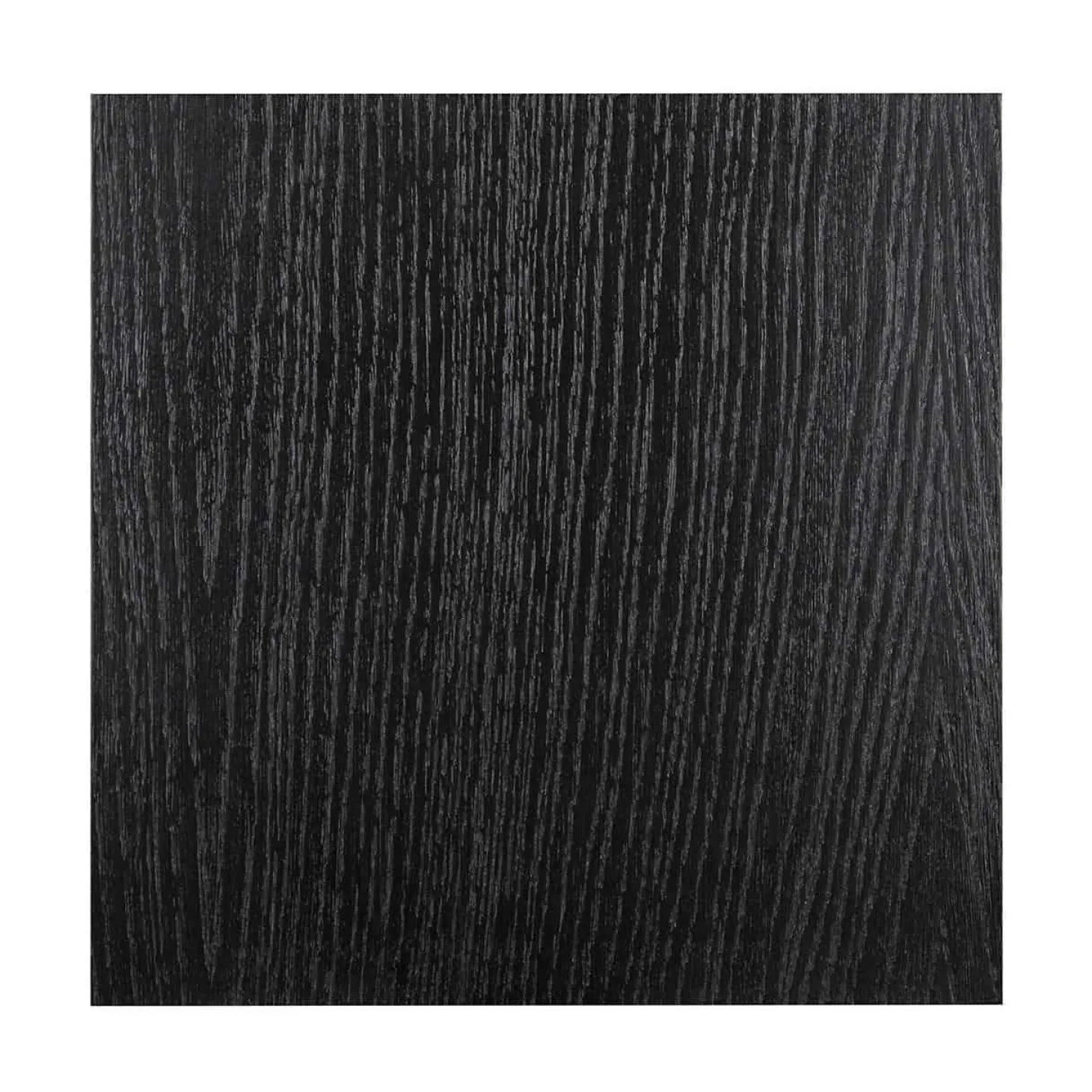 Zuil Oakura Hout en Staal 95cm hoog kleur zwart - Loft24.nl