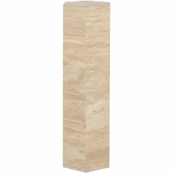 Zuil Vespin Travertin 90cm hoog - Loft24.nl
